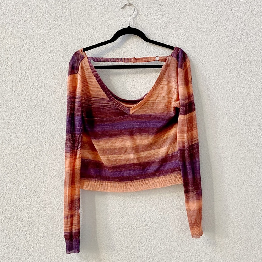 BCBG MaxAzria Stripe Blouse